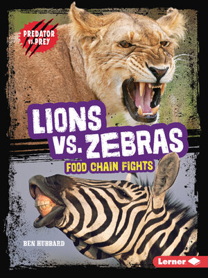 cover image of Lions vs. Zebras